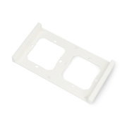 Sonoff M5-2C-80-FW - frame for wall switch M5-80 - double - white