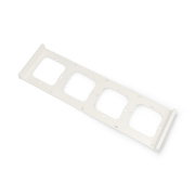 Sonoff M5-4C-80-FW - frame for wall switch M5-80 - quadruple - white