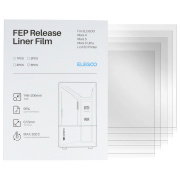 FEP film for Elegoo Mars 4/5/5 Ultra 3D printers - 206x146mm - 5pcs.