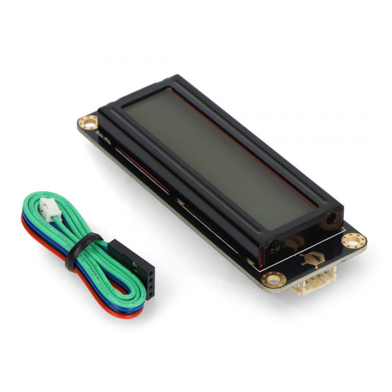 DFRobot Gravity - LCD display 2x16 I2C - gray - for Arduino