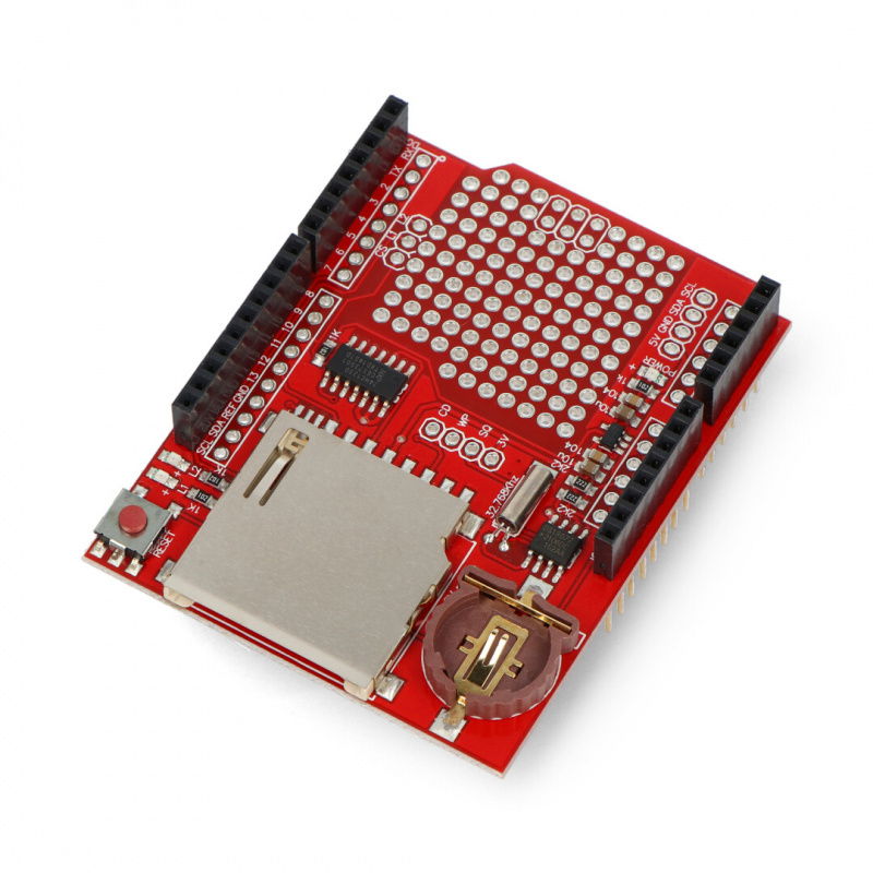 DataLogger Shield V1.0 with SD Card Reader for Arduino
