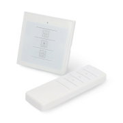 Panel/wall mounted controller with power supply for 24V DC electric actuators + remote control - Elektrobim STE-03