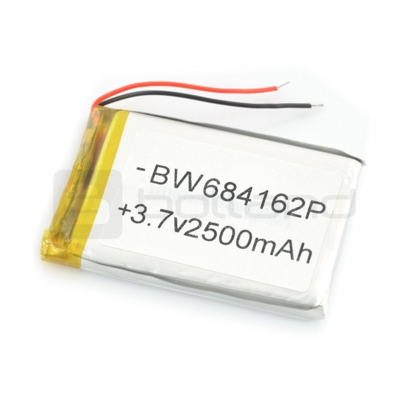 Li-Poly battery 2500 mAh 3.7