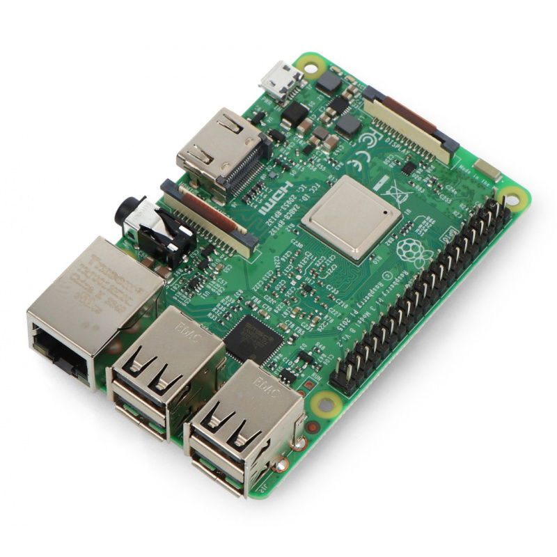 Raspberry Pi 3Bのセット（カメラ、32GB microSD） Set of Raspberry Pi 3B WiFi + 32GB microSD + official