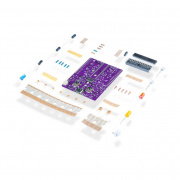 Make your own Dasduino Solder Kit - educational kit for learning to solder Dasduino - ATmega328P - Soldered 333200