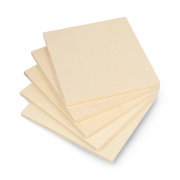 Poplar plywood - 6mm - 110x120mm - 5pcs.