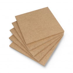 Raw HDF board - 6mm -...