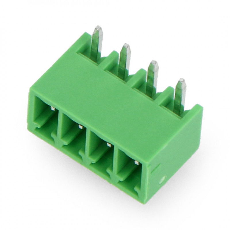 Mounting strip KF2EDGR-Y-3.5-4P, male, 4-pin, 3.5 mm raster, angle, built-in