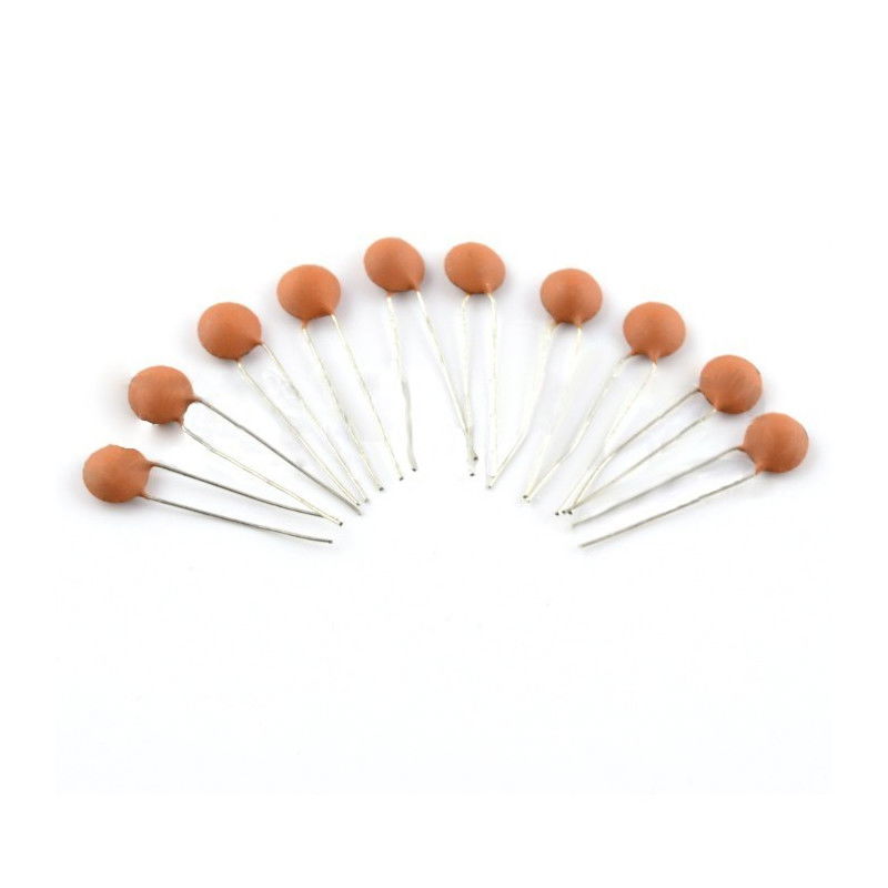 Ceramic capacitor 10pF/50V THT - 10pcs