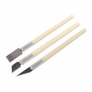 Precision knife set for processing 3D prints - 13 blades + 3 handles