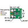 ACS711 -12A to +12A current sensor - Polol module - zdjęcie 3