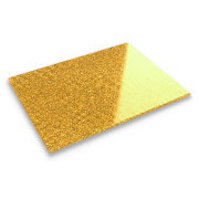 PMMA Acrylic Sheet - 3mm - 400x600mm - Glitter Yellow - 1pc.