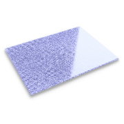 PMMA Acrylic Sheet - 3mm - 400x600mm - Glitter Blue - 1pc.