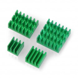 Set of heat sinks for...