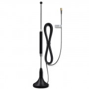 4G LTE 600-2700MHz antenna with magnetic base - 5dBi - SMA - indoor - Qoltec 57059