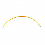 Flexible LED Filament - Flexible Noodle LED Strip - 3V 130mm - Yellow