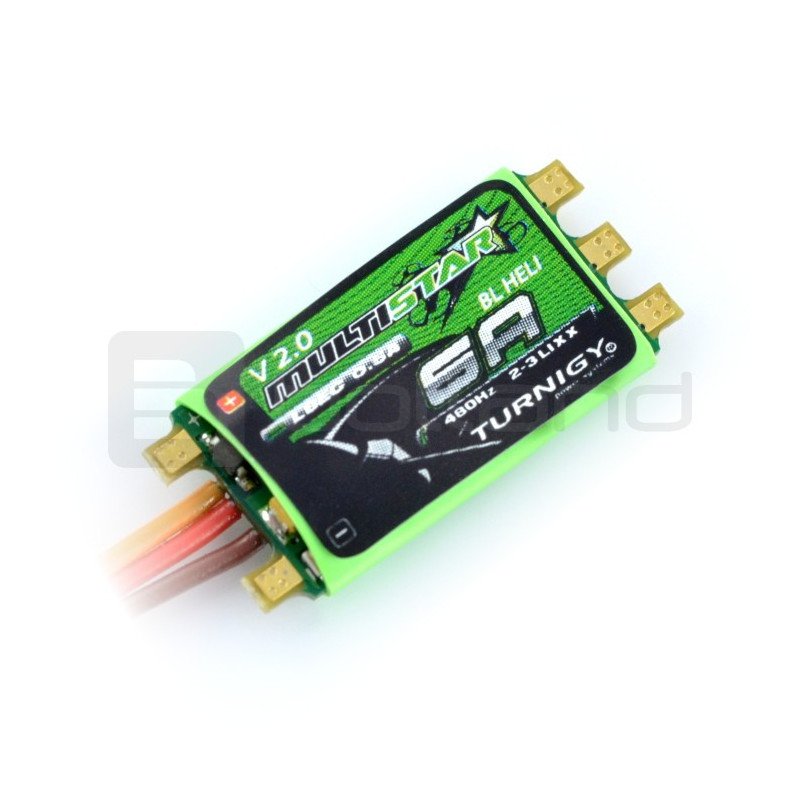 Brushless motor controller Turnigy Multistar BLHeli LBEC 6A 2-3S