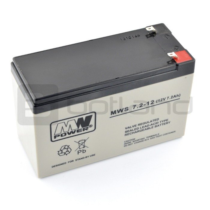 AGM mws 12V/7.2Ah gel battery