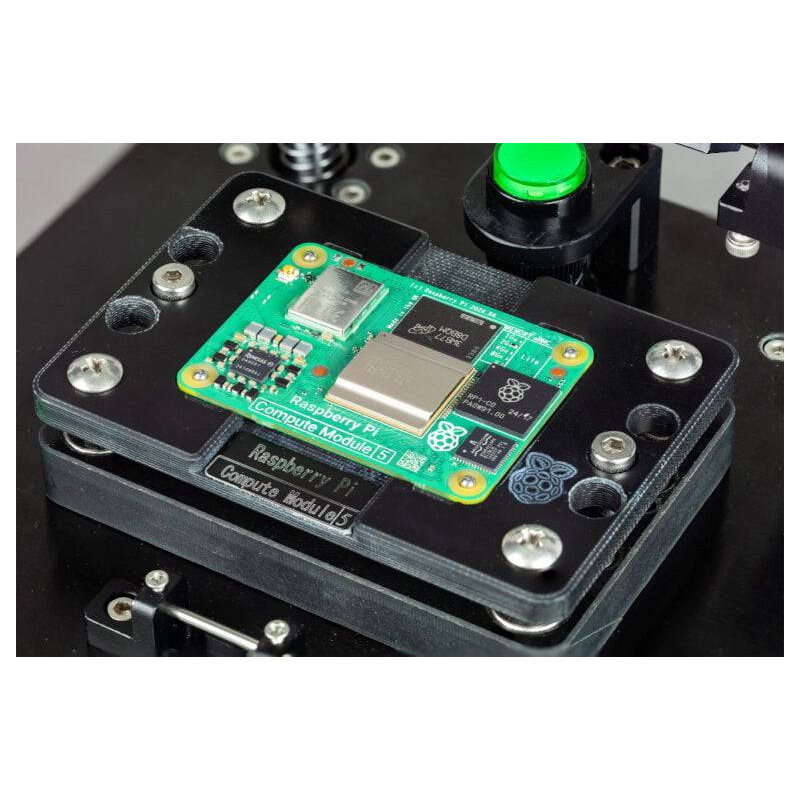Raspberry Pi Compute Module 5 Programming Jig - a production station for programming CM5 modules