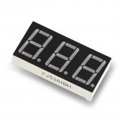 Eight-segment display x3 -...