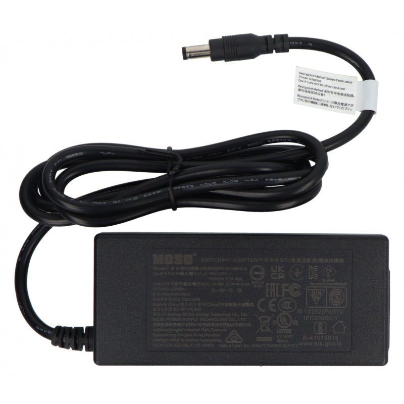 Power Adapter with USB C to USB C Cable for Revopoint Scanners - 3m
