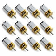 N20 gear motor set 9 V 60-2500 RPM - 12 pcs.