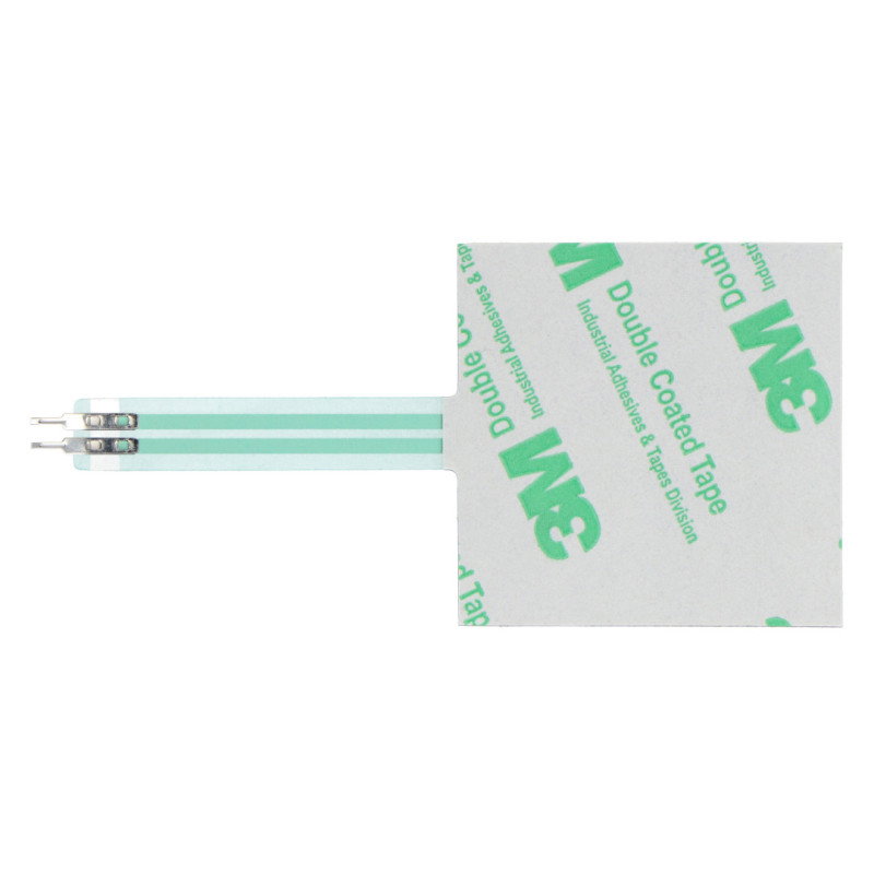 Force sensor - square 40x40mm - 20g-20kg - long leads