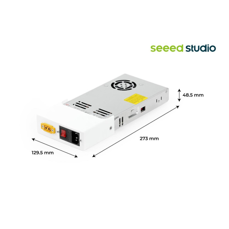 24V / 14.6A / 350W power supply for reBot Arm B601-DM robot arm - Seeedstudio 100029903