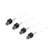 High Flow Hotend Phaetus Liber with hardened steel nozzle for the Snapmaker U1 3D printer - 0.4mm - 4pcs.