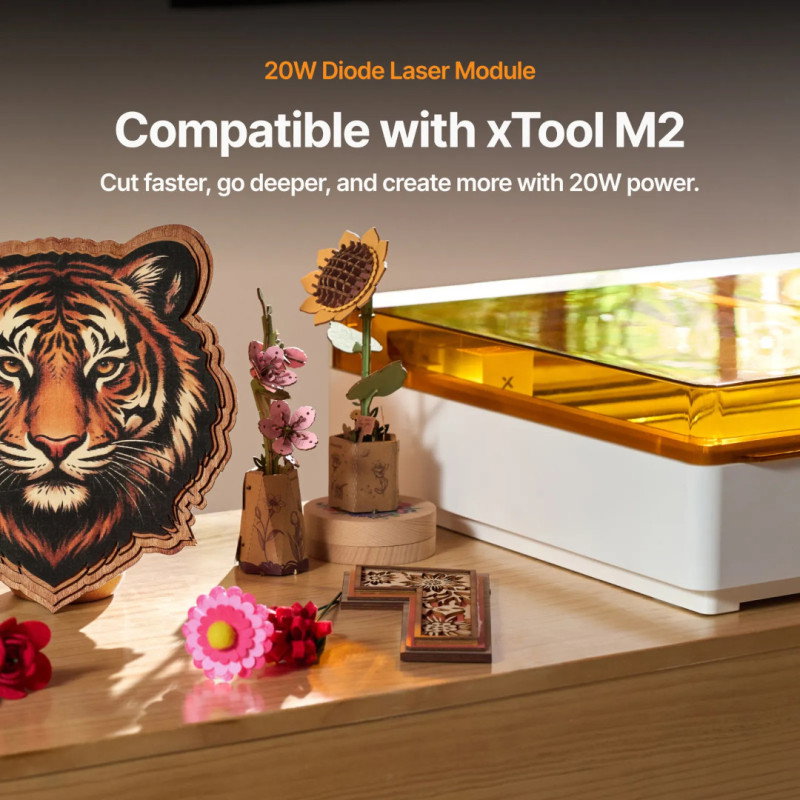 20W diode laser module for xTool M2