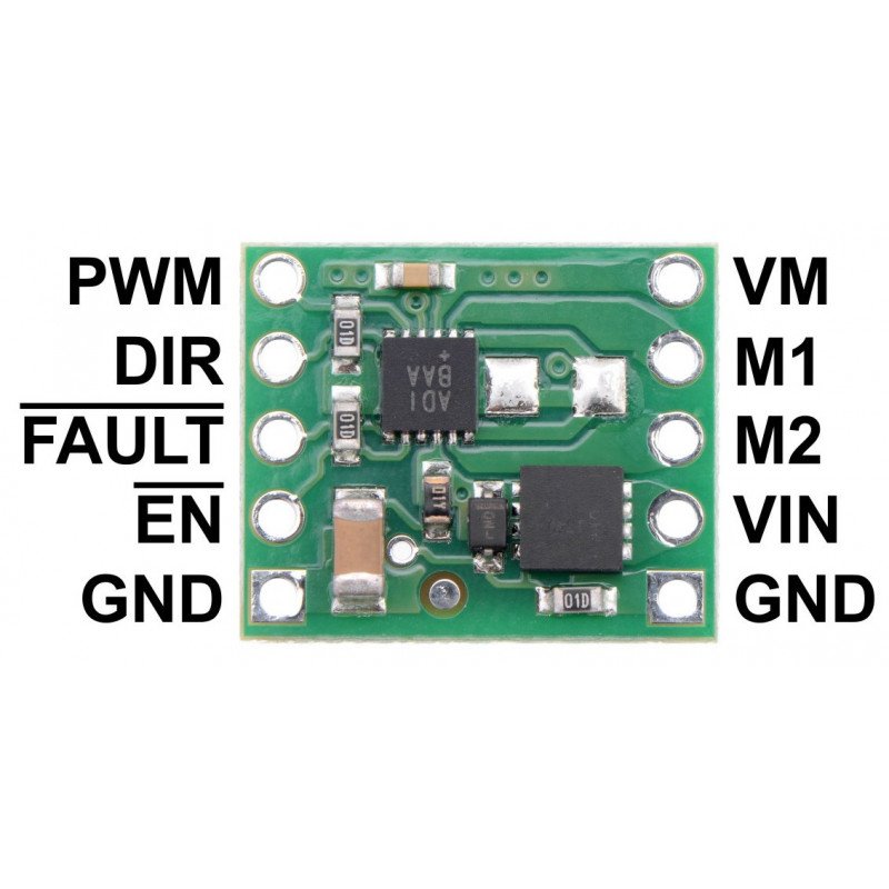 MAX14870 - single-channel 36V/1.7A motor controller - module