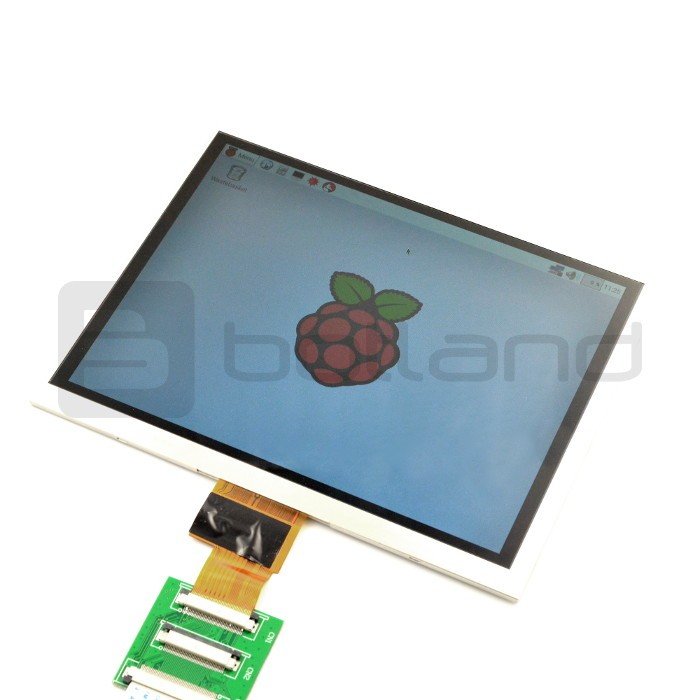 8" 1024x768 TFT screen with power supply for Raspberry Pi