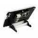 Touch screen capacitive LCD TFT screen 7" 1024x600px HDMI + USB for Raspberry Pi 2/B+ + case black and white Touch screen capacitive LCD TFT screen 7" 1024x600px HDMI + USB for Raspberry Pi 2/B+ + case black and white