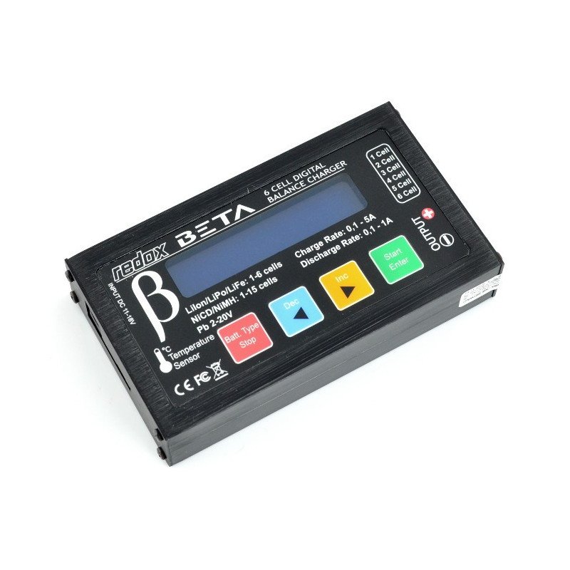 LiPol charger with REDOX Beta Combo balancer with power supply