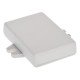 Kradex Z24JAU plastic housing - 66x48x15mm bright with ears Kradex Z24JAU plastic housing - 66x48x15mm bright with ears