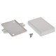Kradex Z24JAU plastic housing - 66x48x15mm bright with ears Kradex Z24JAU plastic housing - 66x48x15mm bright with ears