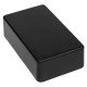 Plastic housing Kradex Z77 - 124x71x38mm black Plastic housing Kradex Z77 - 124x71x38mm black
