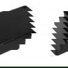 Plastic housing Kradex Z77 - 124x71x38mm black Plastic housing Kradex Z77 - 124x71x38mm black - zdjęcie 2