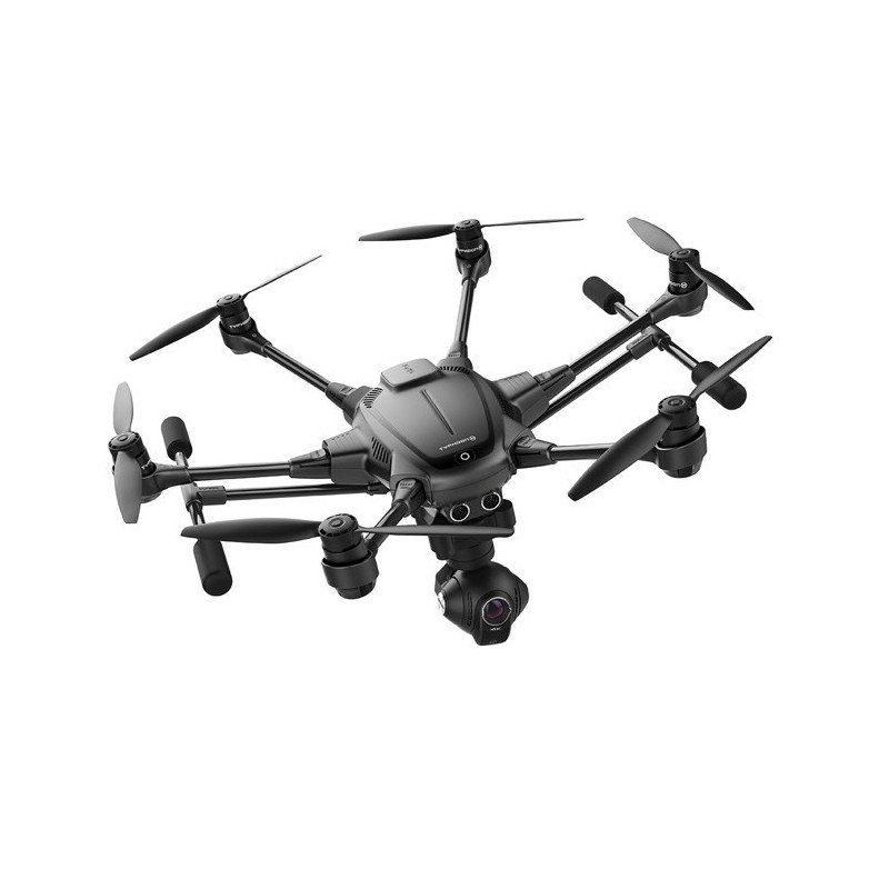 Yuneec Typhoon H Advanced FPV 2.4GHz + 5.8GHz hexacopter drone with 4k UHD camera + wizard pilot