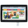 Capacitive touch screen TFT LCD display is a 10.1" 1024x600px for Raspberry Pi 3/2/B+ + case - zdjęcie 1