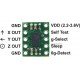 MMA7341L 3-axis accelerometer 3/11g MMA7341L 3-axis accelerometer 3/11g