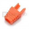 Bend for cable RJ45 8P8C - orange - 10 pcs. - zdjęcie 2