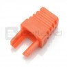 Bend for cable RJ45 8P8C - orange - 10 pcs. - zdjęcie 3