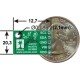MinIMU-9 v2 module - accelerometer, gyroscope and magnetometer MinIMU-9 v2 module - accelerometer, gyroscope and magnetometer