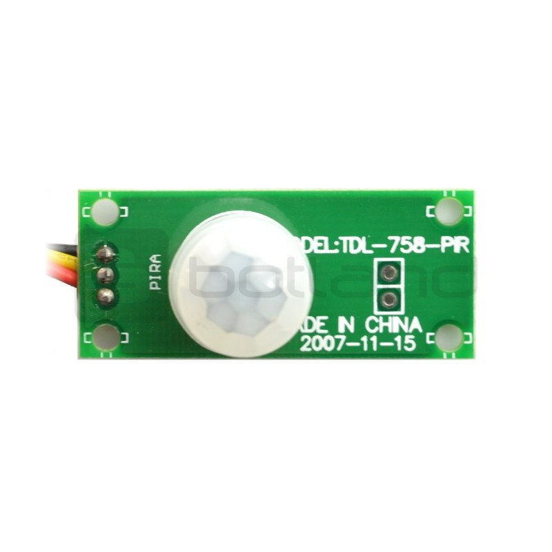PIR motion detector TDL-758-Main - 12V with time adjustment