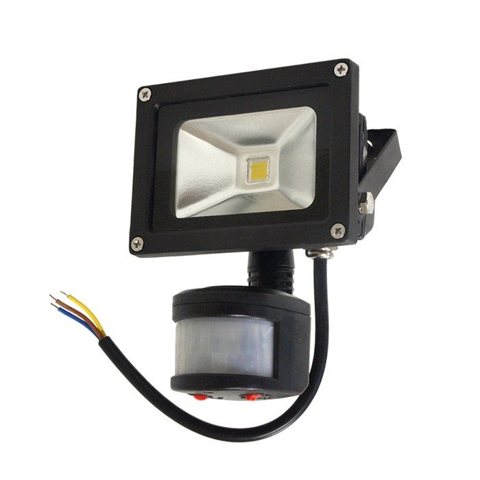 ART LED outdoor lamp with motion picture session, 10W, 900lm, IP65, AC80-265V, 4000K - white neutral