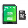 Goodram micro SD / SDXC 64GB 4K UHS-I Class 10 memory card with adapter - zdjęcie 2