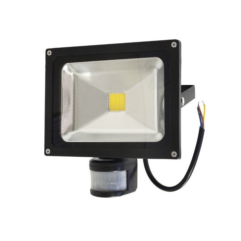 ART EKO PIR outdoor LED lamp with motion detector, 20W, 1200lm, IP65, AC80-265V, 4000K - white neutral