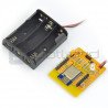 Yellow Board ESP8266 - WiFi module ESP-12 + battery cage - zdjęcie 1