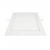 LED panel ART SLIM flush mounted square 22cm, 18W, 1260lm, AC80-265V, 3000K - white heat - zdjęcie 2